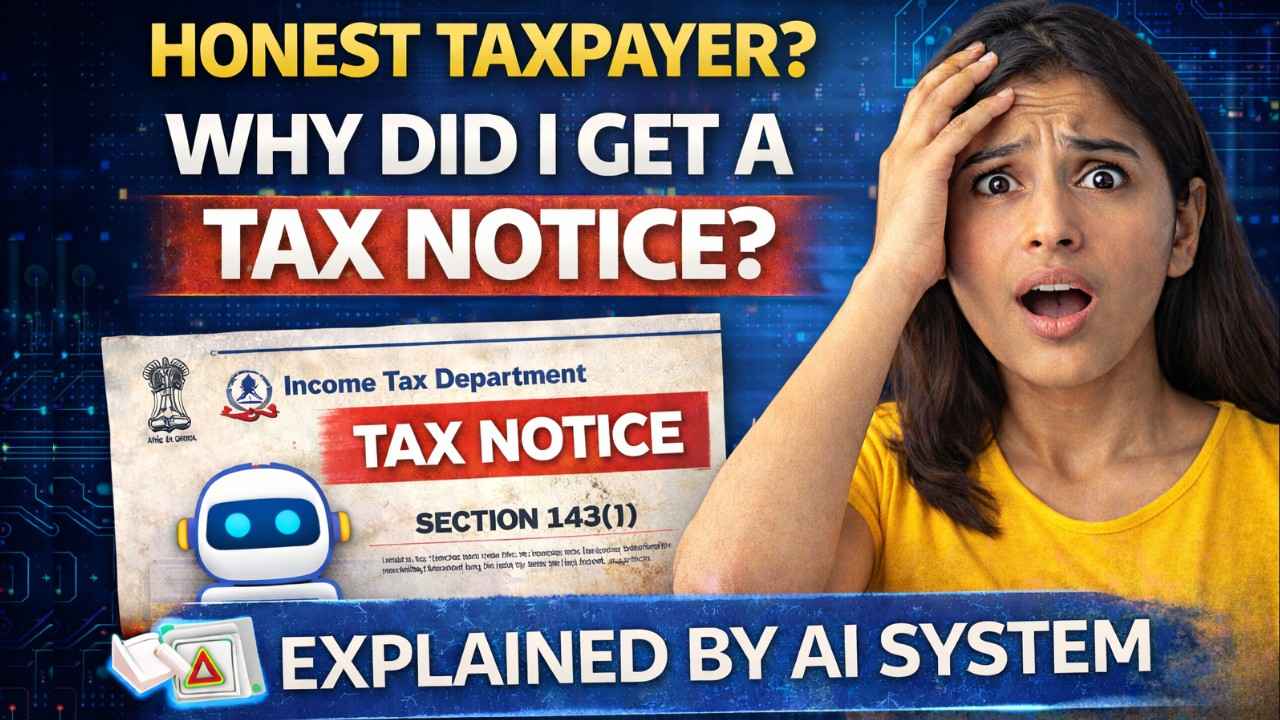 Why Honest Taxpayers Get Income Tax Notices: The AI System Explained in Plain Language